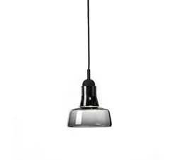 Suspension*Brokis Suspension, Shadows, ,dimmable, Ø18,6cm, H17cm - gris fumé