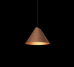 Suspension, Shiek 2.0, LED, cuivre, H17,5cm, Ø25,2cm - Wever et Ducré