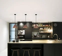 Suspension*Wever&Ducré Suspension, Shiek 1.0, LED, , H11,7cm, Ø17cm - Wever et Ducré cuivre
