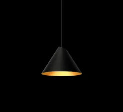 Suspension*Wever&Ducré Suspension, Shiek 2.0, LED, , Or, H17,5cm, Ø25,2cm - Wever et Ducré noir