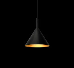Suspension, Shiek 3.0, LED, Noir, Or H30,1cm, Ø25,2cm - Wever et Ducré