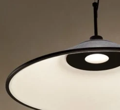 Suspension*LEDS C4 Suspension, Shoemaker, , LED, dim, 2700k, 1358 lm, Ø66,9cm, H25cm - anthracite