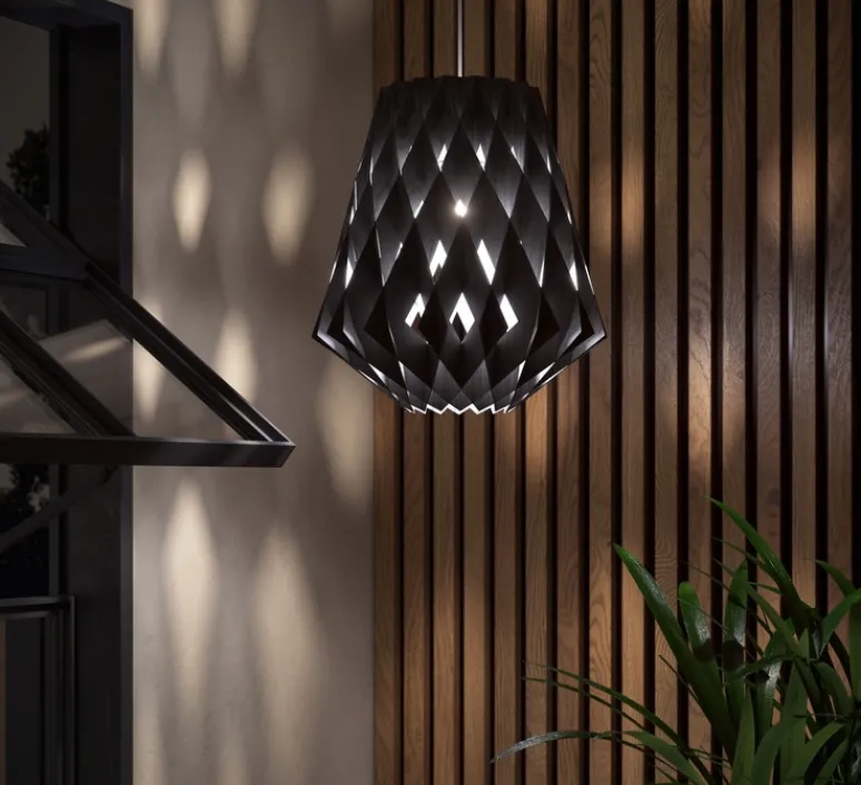 Suspension*Pilke Suspension, Signature 28, , Ø28cm, H30cm - noir