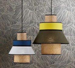 Suspension, Singapour ML, Kaki, curry, Ø42cm, H44cm - Market Set