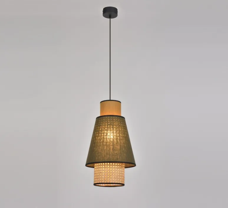 Suspension*Market Set Suspension, Singapour S, , Ø30cm, H49,5cm - Kaki, curry