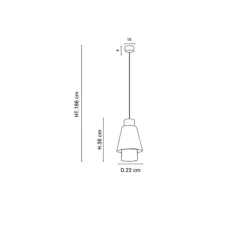 Suspension*Market Set Suspension, Singapour XS , , Ø22cm, H36cm - nude