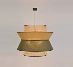 Suspension*Market Set Suspension, Singapour XXL, , Ø78cm, H60cm - Kaki, curry