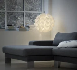 Suspension, Sinus Large, blanc, Ø44cm, H40cm - Le Klint