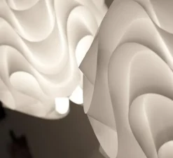 Suspension, Sinus Large, blanc, Ø44cm, H40cm - Le Klint