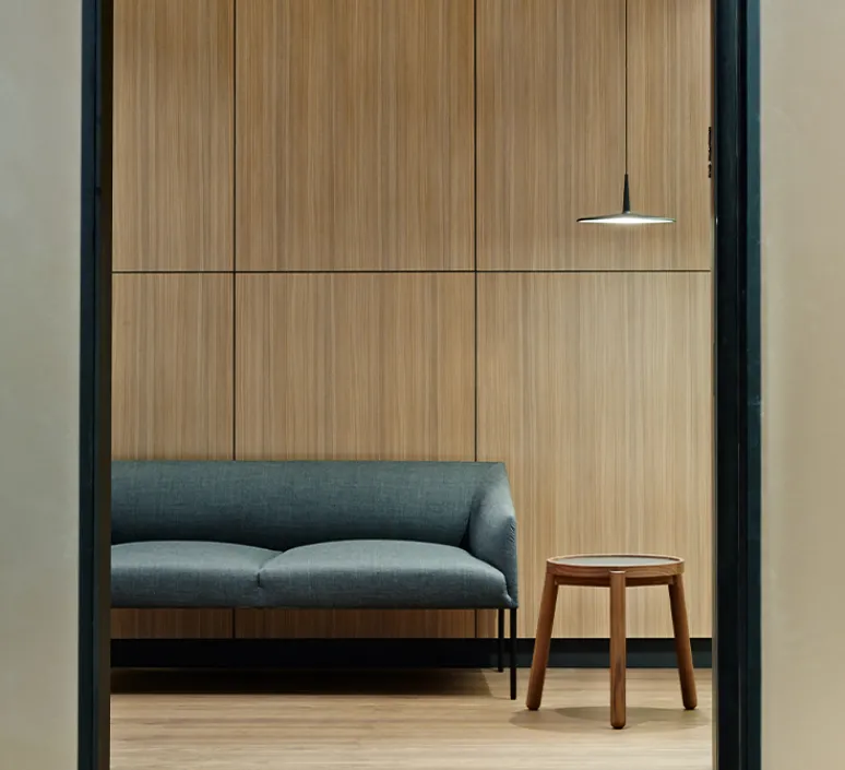 Suspension*Vibia Suspension, Skan 0270, , LED, 2700K, 712lm, Ø30cm, H14cm - noir