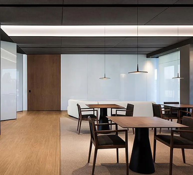 Suspension*Vibia Suspension, Skan 0270, , LED, 2700K, 712lm, Ø30cm, H14cm - noir