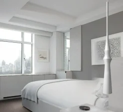 Suspension, Slend 03, blanc, Ø7,5cm, H74,4cm - Bover