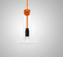 Enfants|Suspension*Vitamin Suspension, Small Knot, , H22,4cm, Ø14cm - orange