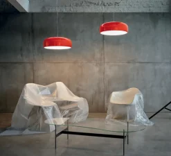 Suspension*Flos Suspension, Smithfield S Pro, , Ø60cm, H21,5cm - rouge
