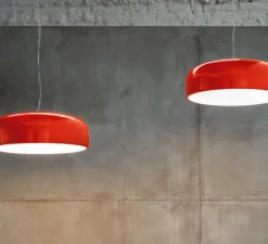 Suspension*Flos Suspension, Smithfield S Pro, , Ø60cm, H21,5cm - rouge