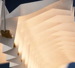 Suspension*Frandsen Suspension, Sora, , LED, 2700K, 1154 lm, L124cm, H24,6cm - blanc