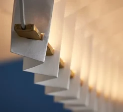 Suspension*Frandsen Suspension, Sora, , LED, 2700K, 1154 lm, L124cm, H24,6cm - blanc