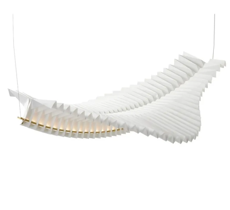 Suspension*Frandsen Suspension, Sora, , LED, 2700K, 1154 lm, L124cm, H24,6cm - blanc