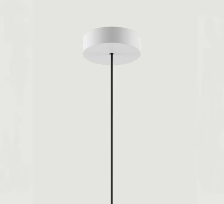 Suspension, Spider avec rosace, champagne mat, LED, 2700K, 1280 lm, Ø12cm, H13cm - Lodes