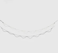 Suspension*Petite Friture Suspension, Spline, , IP65, LED, dim, 2700K, 4000 lm, L450cm, H20cm - beige, bleu