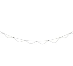 Suspension*Petite Friture Suspension, Spline, , IP65, LED, dim, 2700K, 4000 lm, L450cm, H20cm - marron, orange