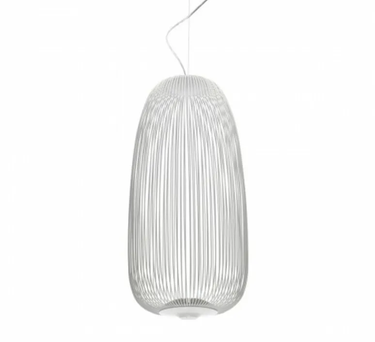 Suspension*Foscarini Suspension, Spokes 1, , LED, 2700K, 4080lm, Ø32,5cm, H71cm - blanc