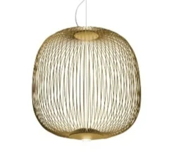 Suspension*Foscarini Suspension, Spokes 2 MyLight, or, LED, dim, 2700K, 4080 lm, L52cm, H52,5cm - laiton
