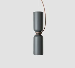 Suspension*A-N-D Suspension, Spotlight Volumes, D/D, , Ø14cm, H60cm - gris avocat