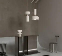 Suspension, Spotlight Volumes, D/E, blanc vanille, Ø61cm, H60cm - A-N-D