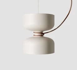Suspension*A-N-D Suspension, Spotlight Volumes, A/A, , Ø27cm, H30cm - blanc vanille