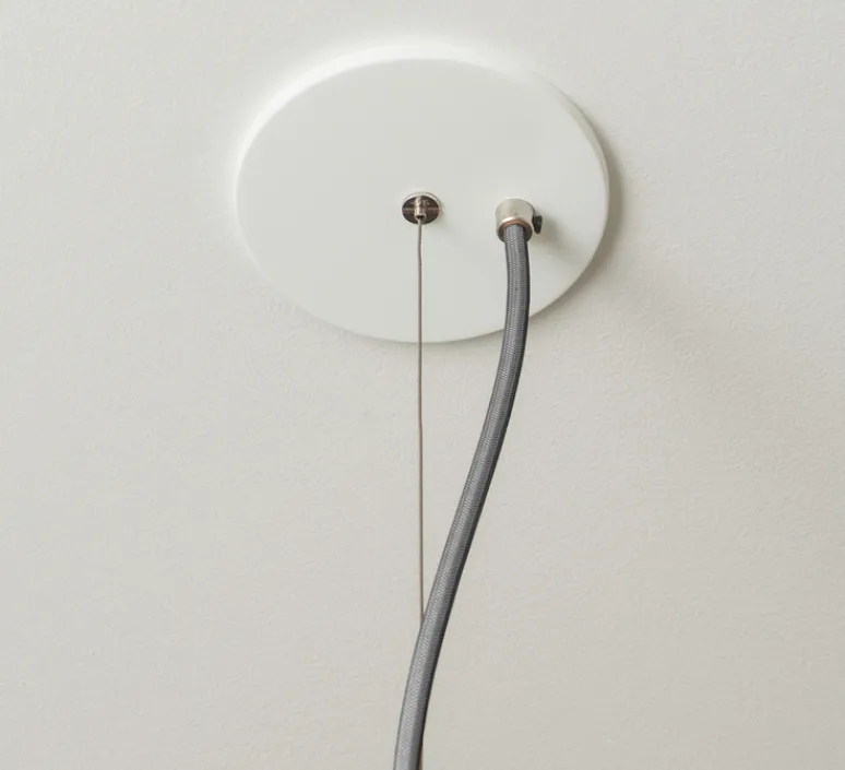 Suspension*A-N-D Suspension, Spotlight Volumes, A/D, , Ø27cm, H45cm - marron sauge