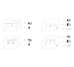 Suspension*Flos Suspension, String Light (cone, 12m, rosace), , LED, 2700K, 1033lm, Ø19cm, H16cm - noir