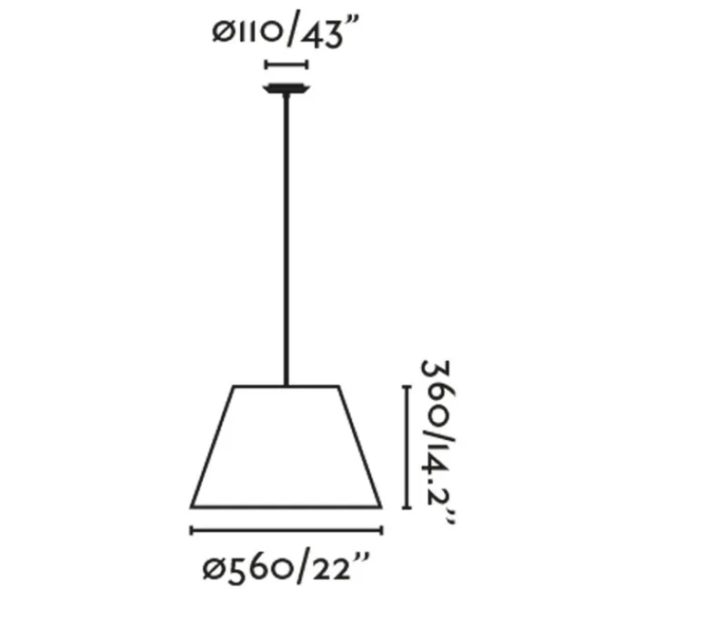 Suspension*Faro Suspension, Sumba, , Ø56cm, H36cm - noir, rotin