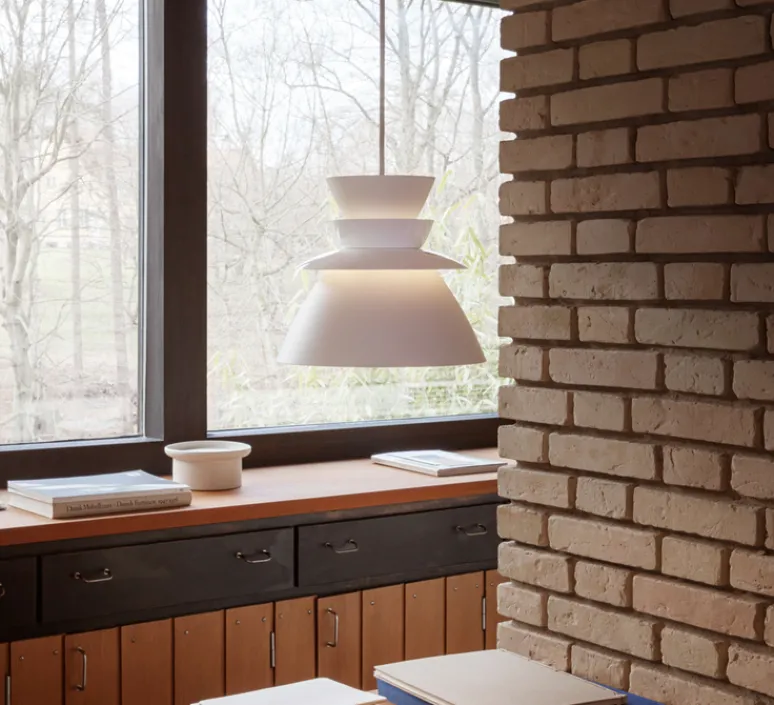 Suspension*Lyfa Suspension, Sundowner 400, , Ø40cm, H34,3cm - blanc/blanc