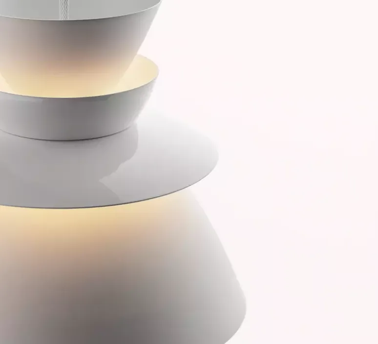 Suspension*Lyfa Suspension, Sundowner 400, , Ø40cm, H34,3cm - blanc/blanc