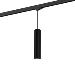 Suspension*Wever&Ducré Suspension sur rail, Ray on track 3.0 PAR16, , Ø6,7cm, H30cm - noir mat