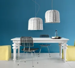 Suspension*Gervasoni Suspension, Sweet 96, , Ø55cm, H41cm - blanc brillant