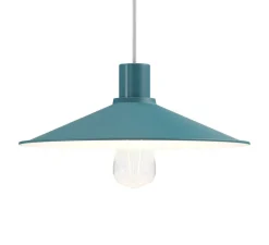 Suspension*Creative Cables Suspension, Swing Pastel, , Ø30cm, H11,1cm - bleu pétrole