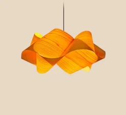 Suspension, Swirl small, jaune, Ø54cm, H25cm - LZF