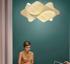 Suspension, Swirl, SP 20, Blanc ivoire, Ø54cm, H25cm - LZF