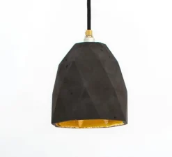 Suspension, [T1] Dark, gris, or, Ø15cm, H15cm - GANTLights