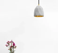 Suspension, [T1], gris, or, Ø15cm, H15cm - GANTLights