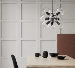 Suspension, TAGE 50, noir, transparent, Ø45cm, H37cm - Cobankeryd