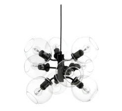 Suspension, TAGE 50, noir, transparent, Ø45cm, H37cm - Cobankeryd