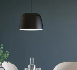 Suspension, Taiko 300, noir mat, Ø30cm, H20cm - Astro