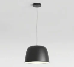 Suspension, Taiko 300, noir mat, Ø30cm, H20cm - Astro