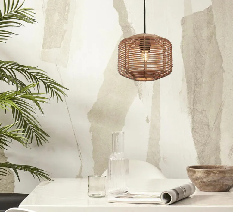 Suspension*Good&Mojo Suspension, Tanami, , Ø25cm, H20cm - naturel