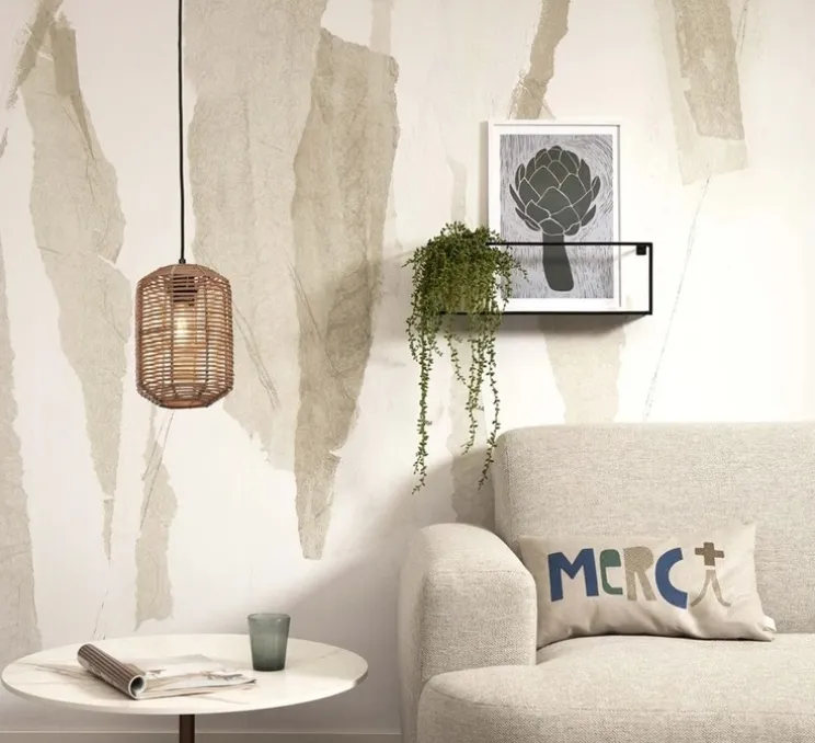 Suspension, Tanami Tube S, naturel, Ø18cm, H25cm - Good&Mojo