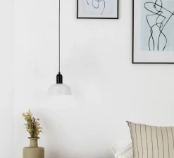 Suspension*Faro Suspension, Tatawin S, , Ø18,4cm, H100cm - blanc