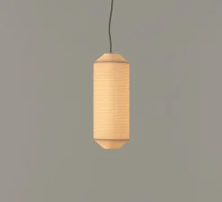 Suspension*Santa & Cole Suspension, Tekio Vertical P1, , LED, dim, 2700K, 1251 lm, Ø25cm, H67cm - papier Washi
